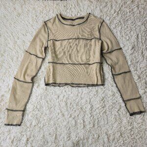 Y2K Crop Top, Size Small